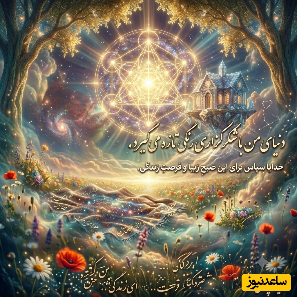 شکرگزاری صبحگاهی/ پروردگارا، امروز صبح با قلبی سبک و ذهنی آرام بیدار شدم، شکرگزارم که بارِ نگرانی‌هایِ دیروز را در همان دیروز جا گذاشتم / شکرگزاری امروز + ویدئو