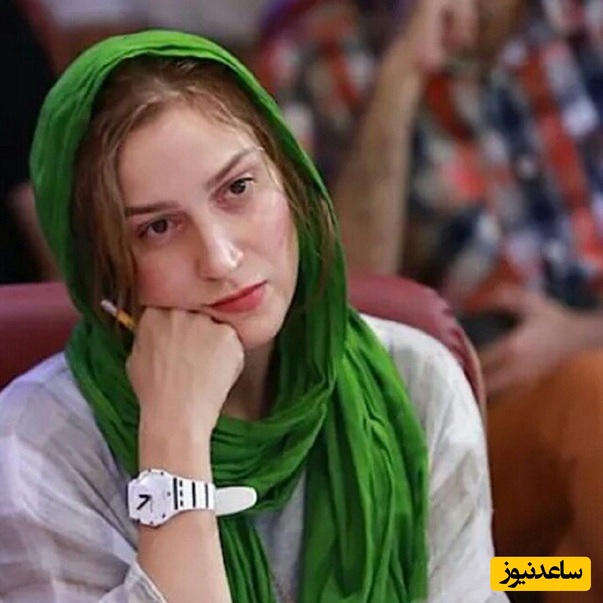 قاب صمیمانه فلامک جنیدی و بازیگر سریال مختارنامه