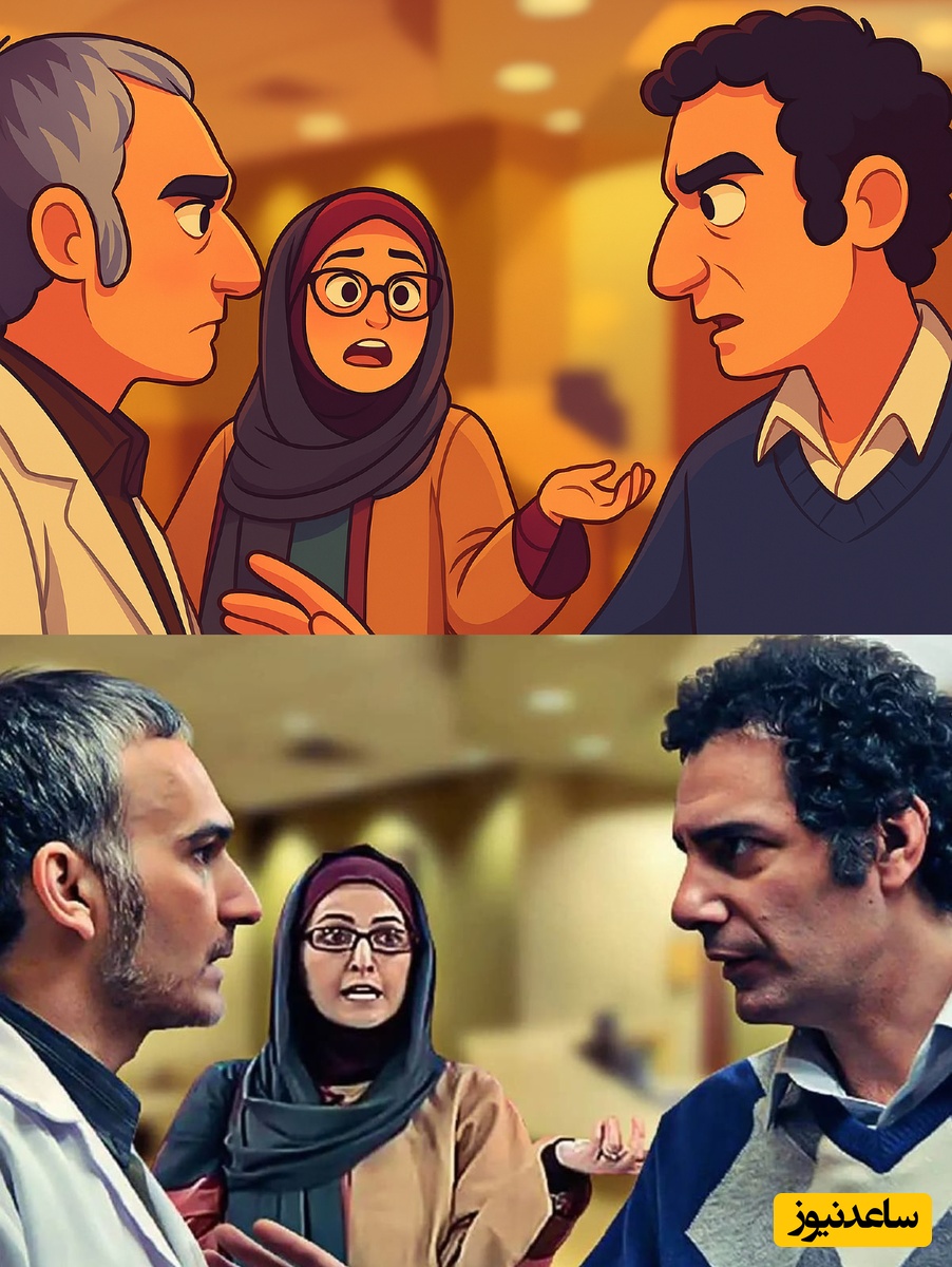 سکانس بمب خنده کابوس خانم شیرزاد سریال ساختمان پزشکان انیمیشن شد/ خوابه نیست که فیلم وحشتناک 16+ 😱