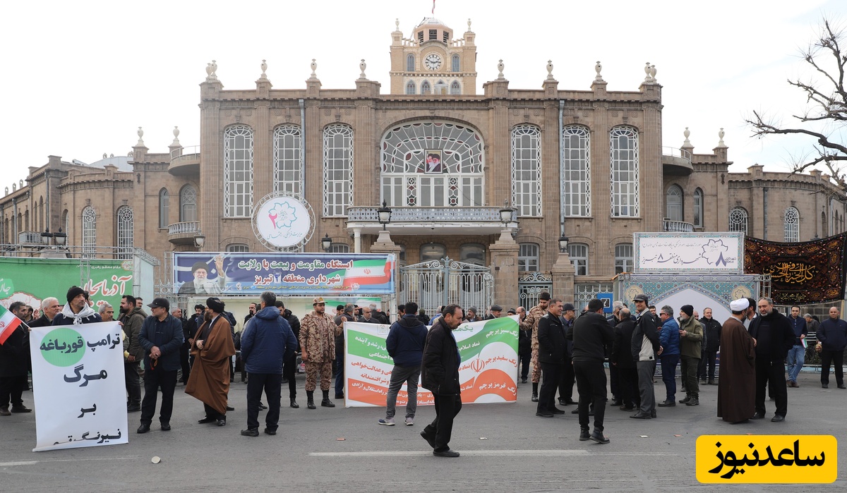 راهپیمایی دی 1404، تبریز