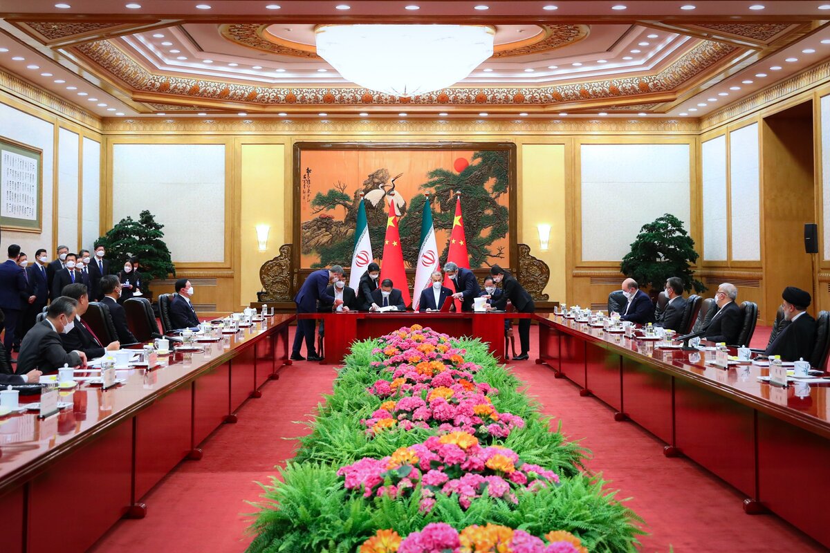 امضای 20 سند همکاری ایران و چین
