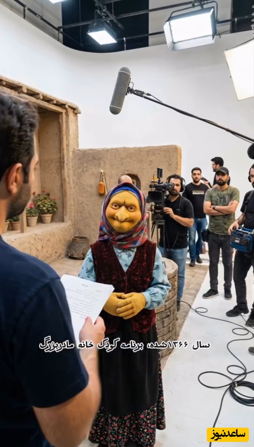 نوستالژی روز؛ کیه که با خونه مادربزرگه، مخمل و هاپو کومار خاطره نداشته باشه/ پشت صحنه خونه مادربزرگه باورتون نمیشه اگر بگم... +فیلم