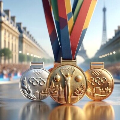 بامزه ترین اتفاق المپیک پاریس 2024 ، ورزشکاری که در المپیک لباس می بافد /برند آدیداس بافت هایش را خرید ، عجب استعدادی داره 👌