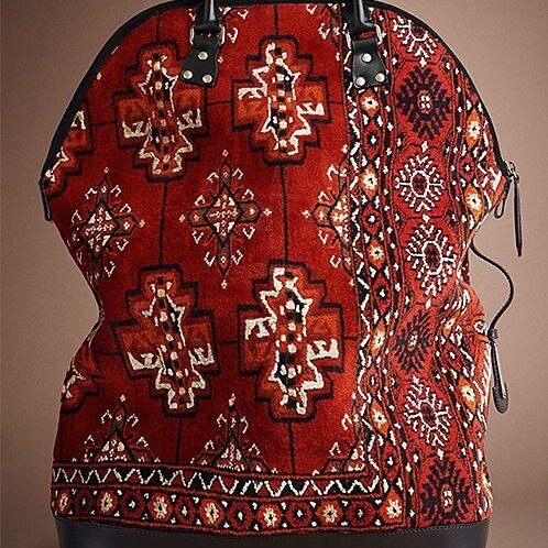 الگو برداری یک برند خارجی از فرش ایرانی در طراحی لباس و...