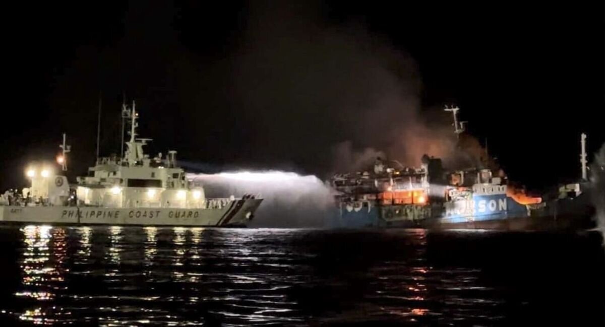 آتش‌سوزی کشتی تفریحی 12 نفر را به کشتن داد