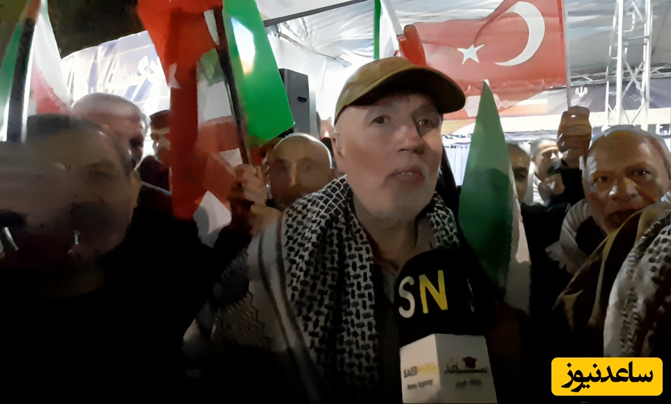 (ویدئو) پیرمرد اهل مالاتیا در تبریز غوغا به پا کرد: «حاضرم برای ایران به جبهه‌ی جنگ بروم!»