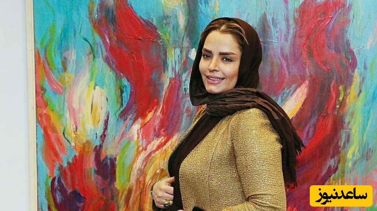 تیپ سنتی و همه پسند سپیده خداوردی/ ترکیب مانتوی مشکی و جلیقه‌ی خوشرنگش چه کرده؟!