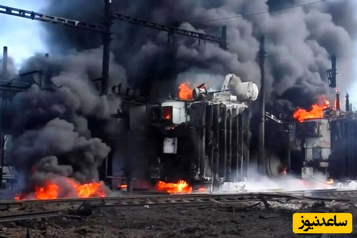 پالایشگاه نفت بحرین، صبح خود را اینگونه میان دود و آتش آغاز کرد!+فیلم