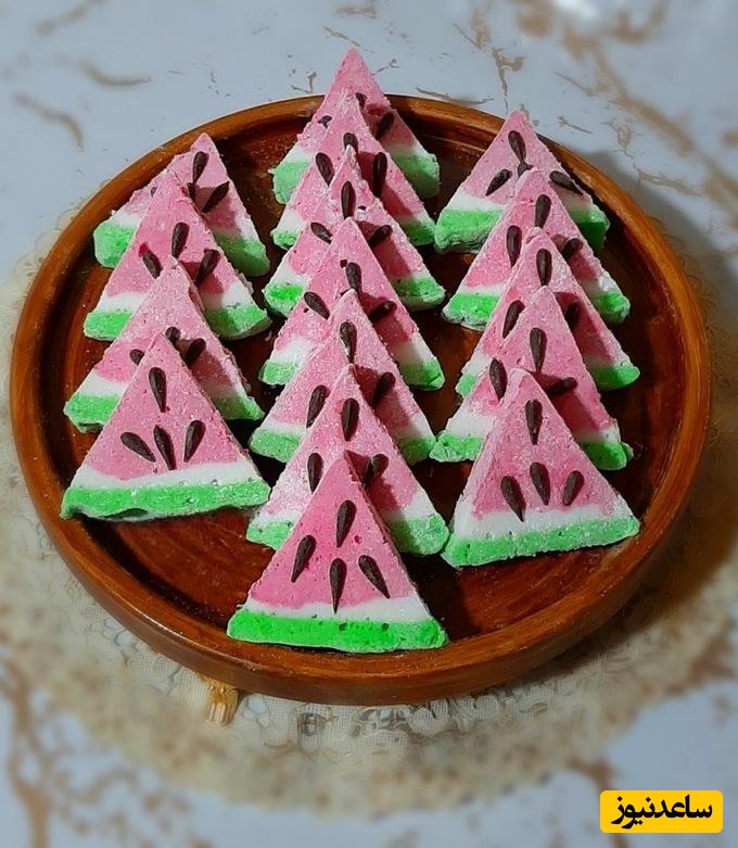 مارشمالو هندوانه‌ای