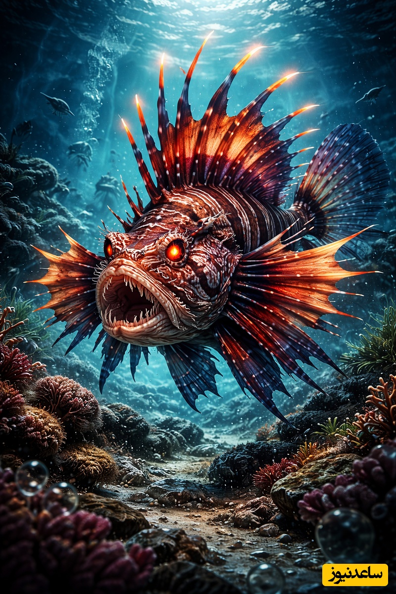 حیات وحش ؛ مستند حیات وحش حیوانات / عقرب ماهی