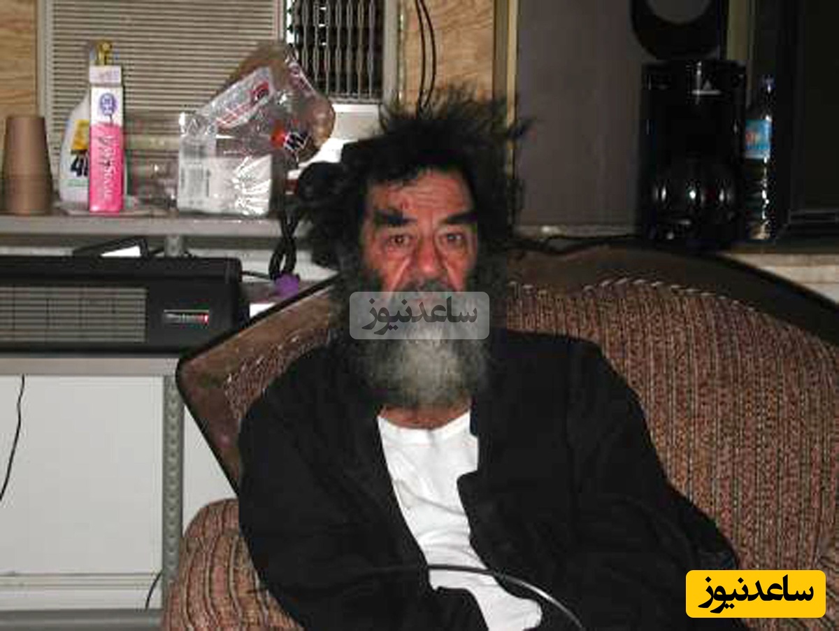 تصاویر ناب دستگیری صدام حسین در مخفیگاهی حقیرانه / 22 سال پیش رخ داد