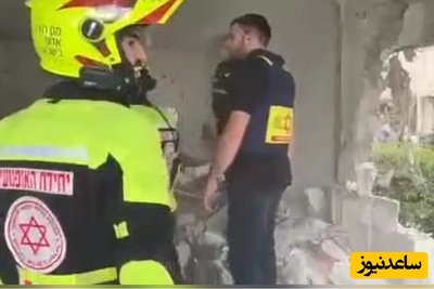 اوضاع و احوال دیدنی یک مرکز نظامی در اسرائیل پس از زیر و رو شدن با موشکهای ایرانی+فیلم