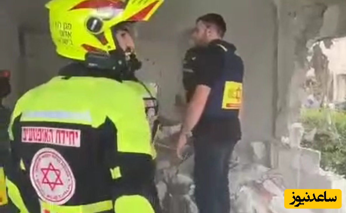 اوضاع و احوال دیدنی یک مرکز نظامی در اسرائیل پس از زیر و رو شدن با موشکهای ایرانی+فیلم