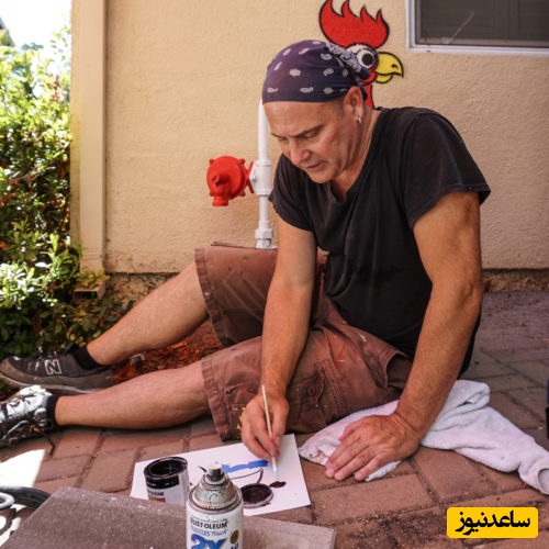 خلاقیت خنده دار هنرمند نیویورکی که با نگاه متفاوتش زندگی را به خیابانهای بی روح کشید/ از تبدیل لوله های گاز به ورزشکاران خفن تا شیر آتش‌نشانی به چارلی چاپلین