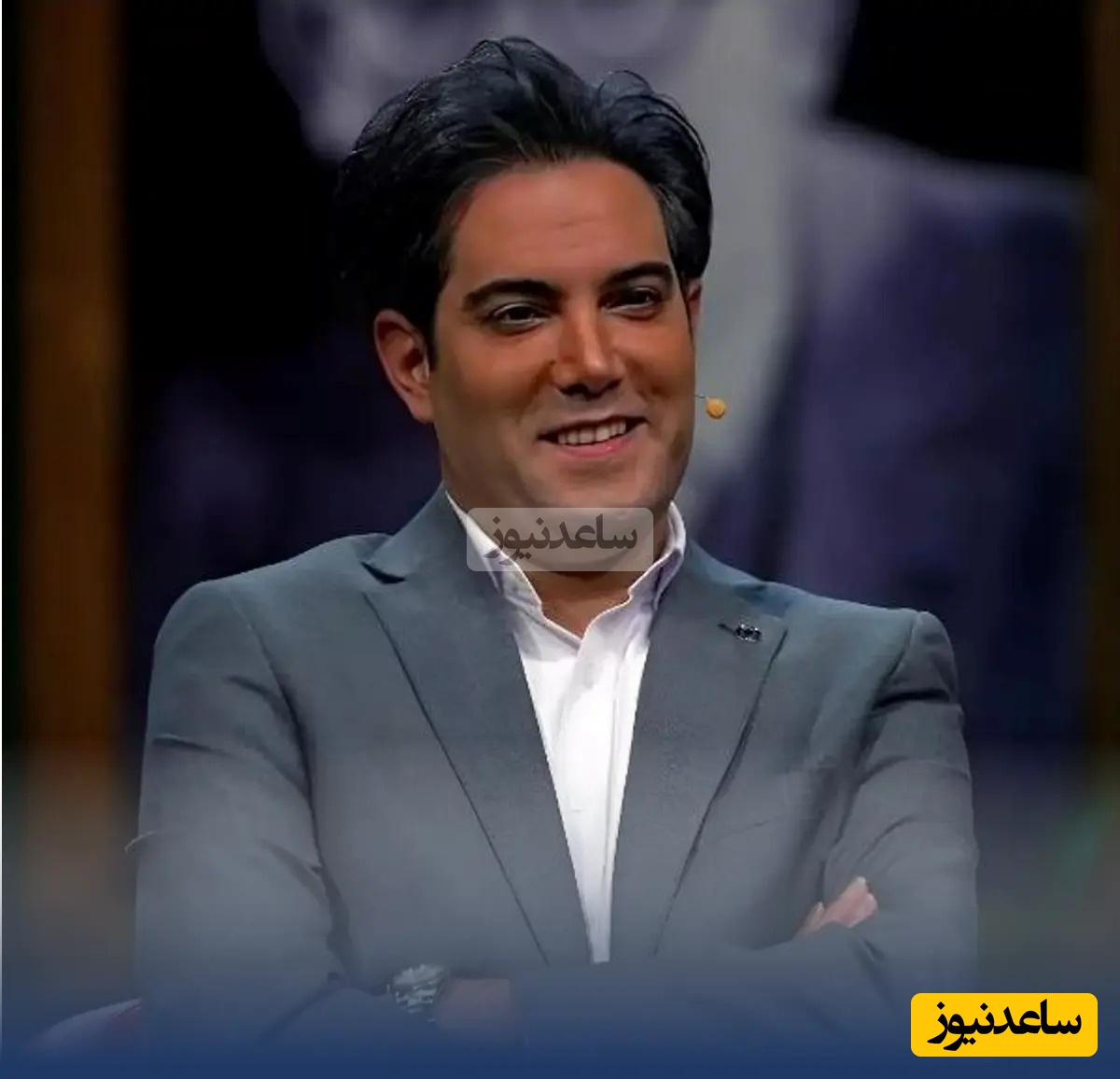 پاسخ دندان شکن و قاطع امیرعلی نبویان به سوالات  نیما شعبان‌نژاد/ چشم های  مهران مدیری از شدت تعجب گرد شد!😂 +ویدیو