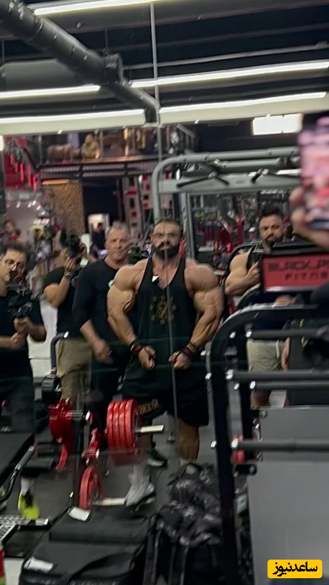 نگاهی به عضلات جهنمی بهروز تابانی رقیب هادی چوپان در مستر المپیا +عکس/ آقا بهروز در حال تلاش برای مستر المپیای بعدی