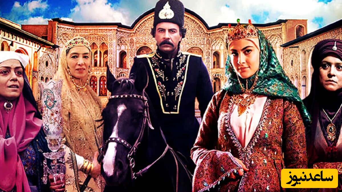 عکس جالب و باحال «مهرالنساء» در پشت صحنه سریال بانوی عمارت!