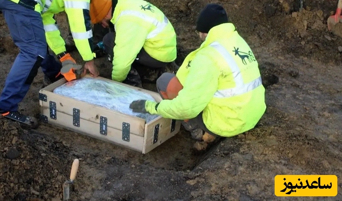 گنجینۀ 3500 ساله در جریان ساخت توربین بادی از زیر خاک بیرون آمد