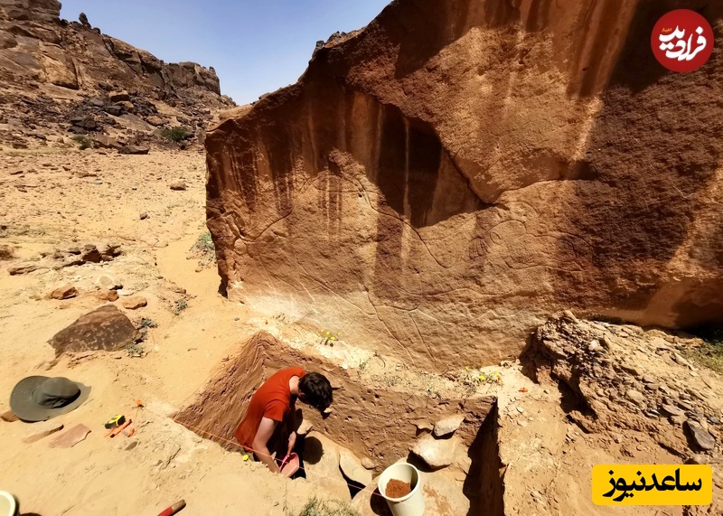 محققان با حفر خندق‌هایی در نزدیک نقوش حکاکی شده، توانستند برخی از ابزارهایی را پیدا کنند که این نقوش با آن‌ها حکاکی شده بودند