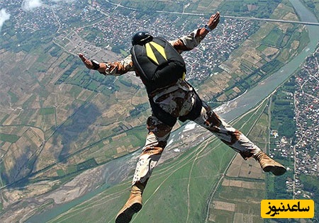 (ویدیو) حرکت خطرناک و دلهره آور تکاور تیپ 55 هوابرد نیروی زمینی ارتش