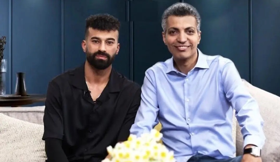 (ویدیو) کَل‌کَل خنده دار عادل فردوسی پور با مهران احمدی: رامین رضائیان مکتب زیبایی داره برای خودش😂