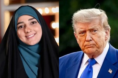 سیلیِ سنگین ستاره‌سادات قطبی به صورتِ جنگ‌طلبان؛ کسی که منتظر ترامپ است...+ویدیو