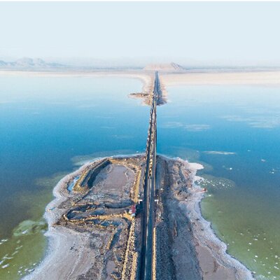 تصاویری جدید و باورنکردنی از جان گرفتن دریاچه ارومیه