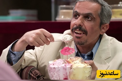 آب قند دم دستتون باشه بعد این ویدیو رو ببینید😂؛ پشت‌صحنه بستنی خوردن غش‌آور جواد رضویان که مهران مدیری بخاطرش ضبط رو متوقف کرد +فیلم