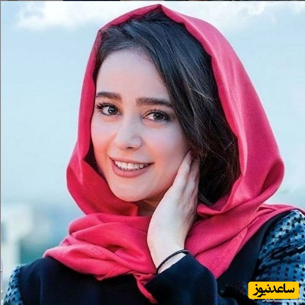 نقاشی هنری بسیار زیبا از چهره الناز حبیبی