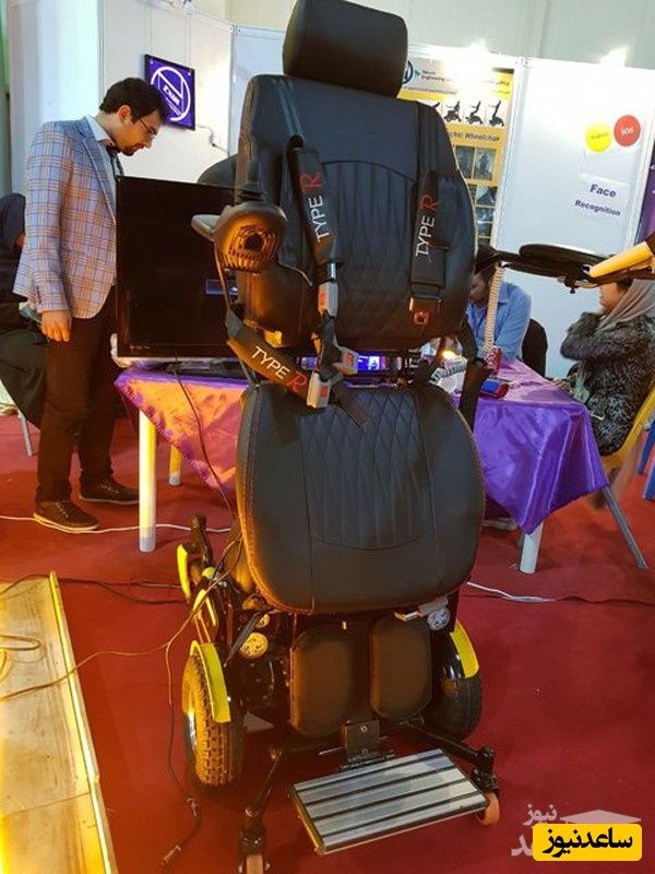 با این ویلچر معلولان قادر به ایستادن هستند