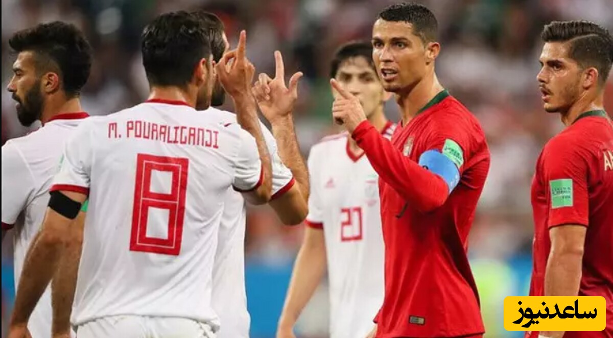 مرتضی پورعلی گنجی: میدونستم که اعصاب رونالدو خرابه ولی اومدم جلوش که خطا کنه کارت قرمز بگیره😂