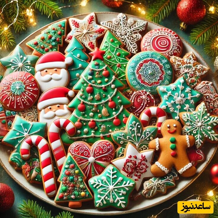 ویدیو | یه عصرونه خوشمزه برای زمستون / طرز تهیه کوکی‌های کریسمسی در کمترین زمان