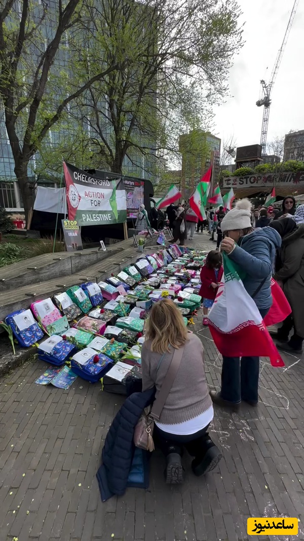 فیلم / یادبود بچه‌های میناب در لندن ؛ زخمی که اسرائیل و آمریکا بر دل دنیا گذاشتند