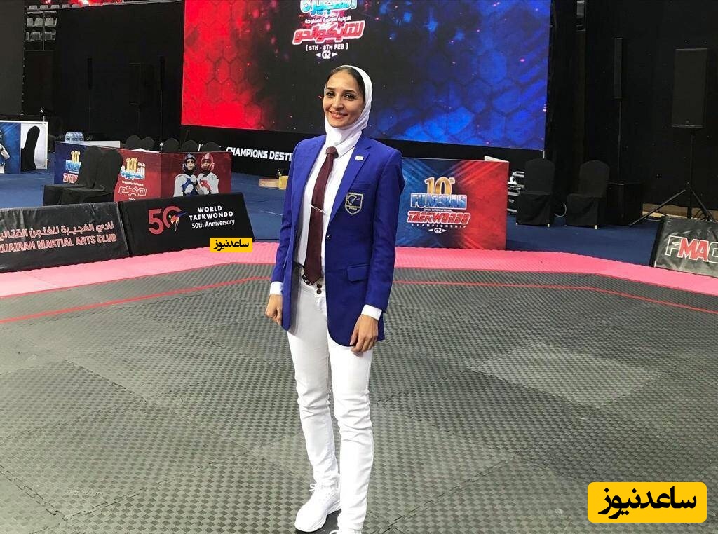 تحقق شعار زن_زندگی_آزادی توسط بانوی داورِ ایرانی