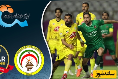 خلاصه بازی کم گل فجرسپاسی 1 - شمس آذر 0