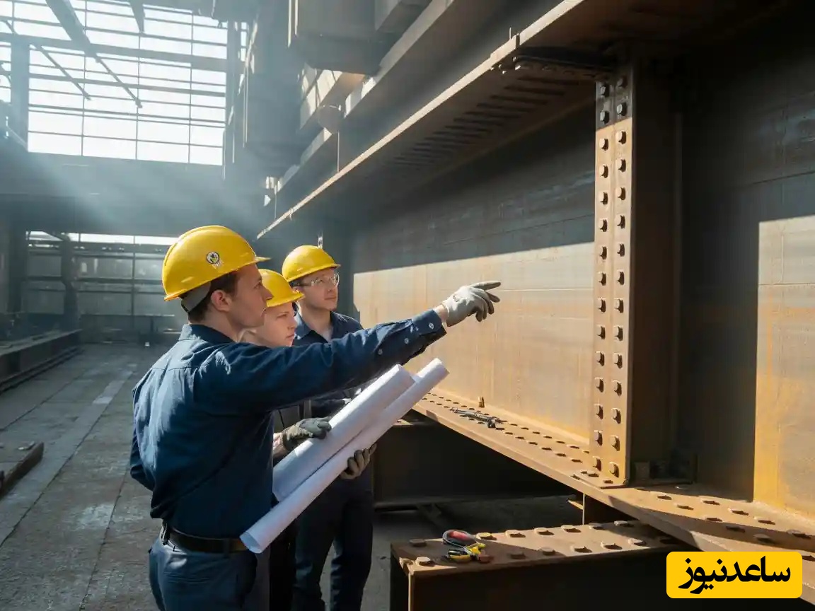 همه ی مراحل سوله صنعتی