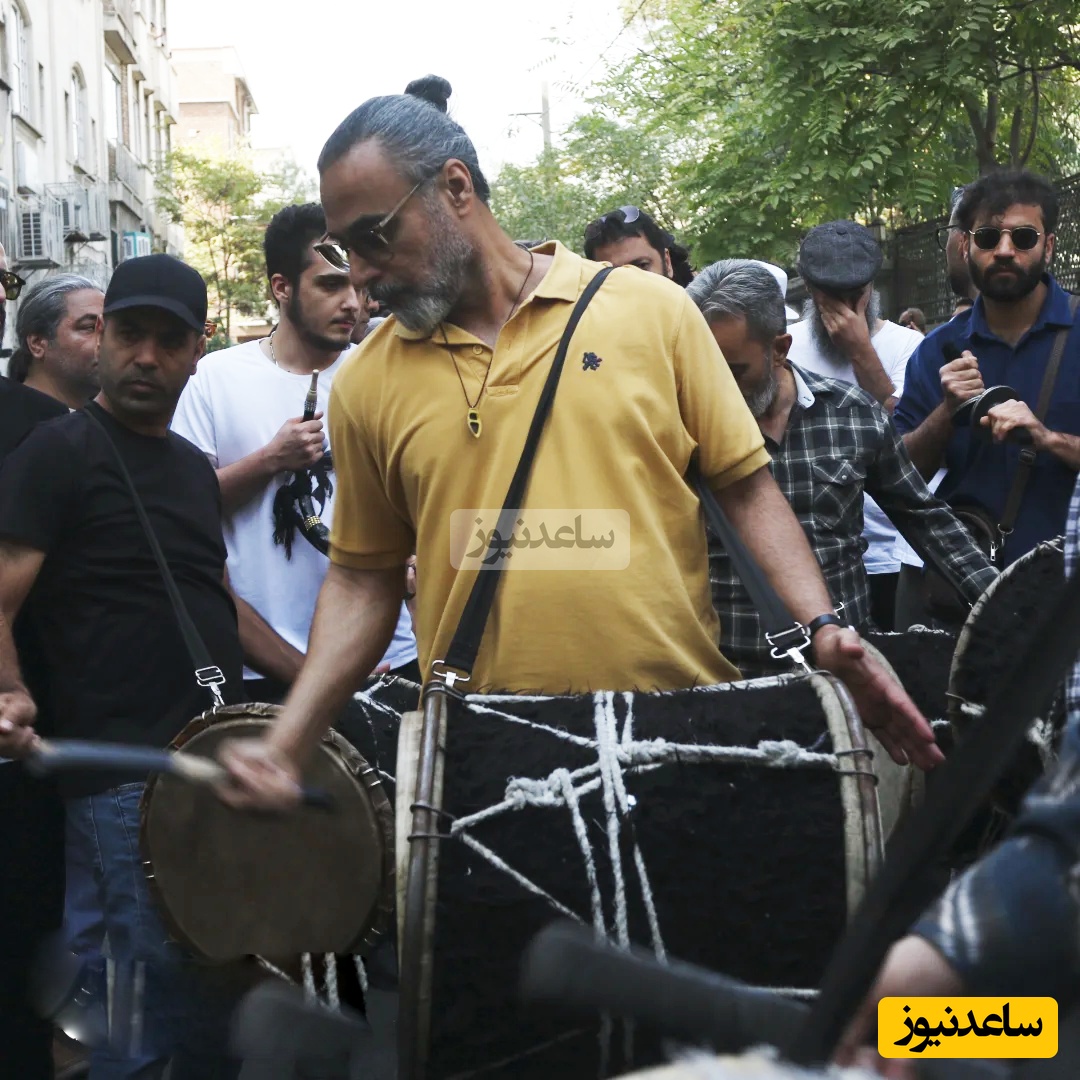 مراسم وداع باشکوه ناصر تقوایی با رسم و رسوم بوشهری ها که دنیای هنر به خودش ندیده بود/ ناصر تقوایی با صدای سنج و دمام و اجرای بی نظیر محسن شریفیان به خانه ابدی رهسپار شد