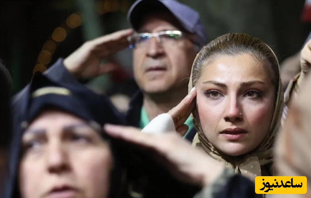 احترام نظامی محیا دهقانی