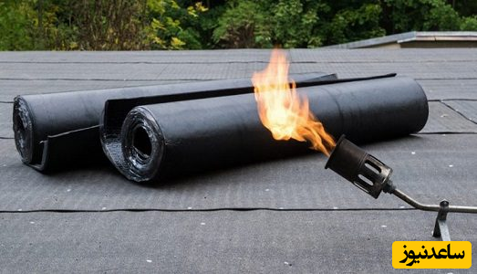 عایق بندی پشت بام با ایزوگام