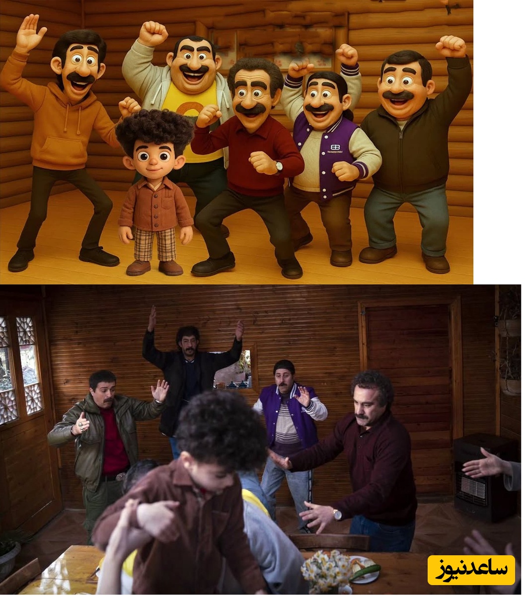 انیمیشن جذاب رقص مازنی پایتخت 7 و غیرتی شدن بهرام افشاری، سر شوخی با فرهنگ مازندرانی؛ رقص مازنی، مرد مازنی، سنگین، استوار، مغرور و زیبا