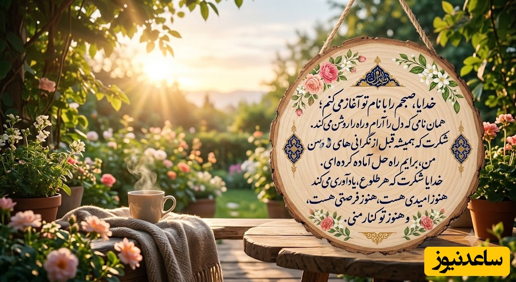 شکرگزاری صبحگاهی/ خدایا... امروز هم به لطف تو آغاز می‌شود؛ با امید قدم برمی‌دارم و به تو توکل می‌کنم / شکرگزاری امروز 8 تیر 1405 + ویدئو