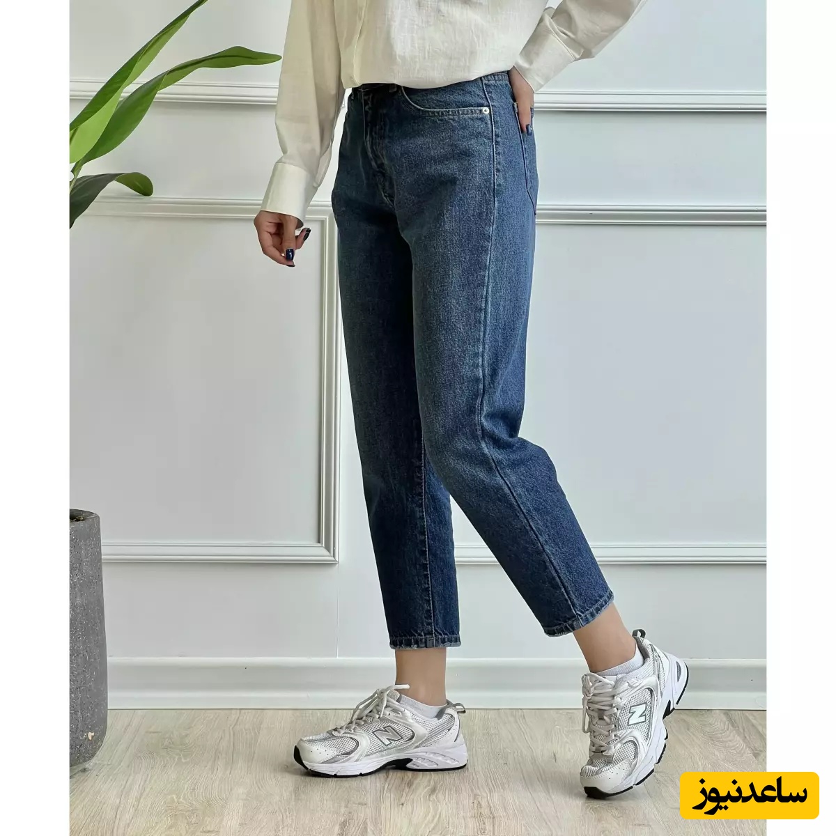 با شلوار مام استایل چه کفش هایی میشه پوشید؟