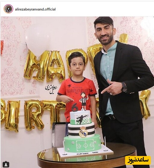 تولد طاها بیرانوند