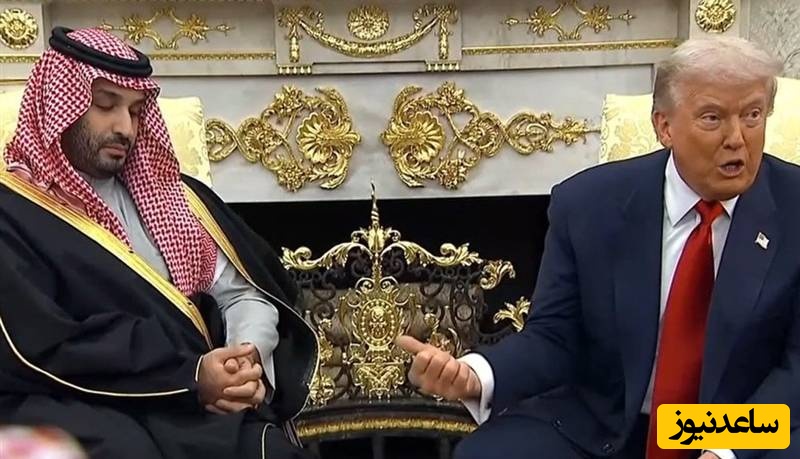 دست پاچه شدن بن سلمان وقتی خبرنگار  درباره قتل خاشقچی میپرسد/ ترامپ زود قضیه را جمع کرد...