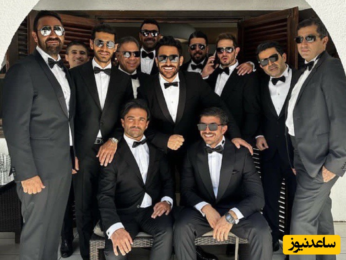 رونمایی از تنها فوتبالیست حاضر در جشن عروسی رضا گلزار: من و رضا از اول ابتدایی با هم همکلاس بودیم رفاقت ما حالا حدوداً 40 ساله شده است و...