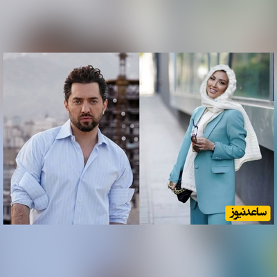 تفریحات و غذاهای همسر باردار بهرام رادان در روز برفی تهران/ ایشالله پا قدمش خیر باشه+ فیلم