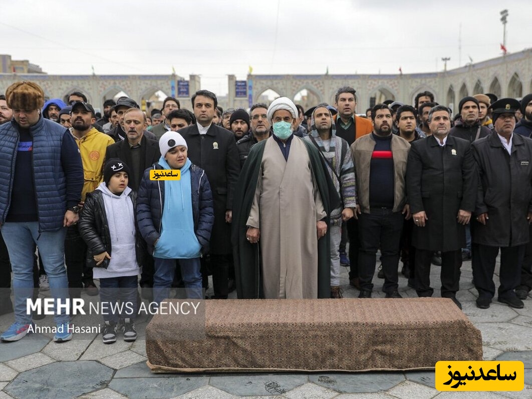 تشییع شهرام عبدلی در حرم مطهر رضوی