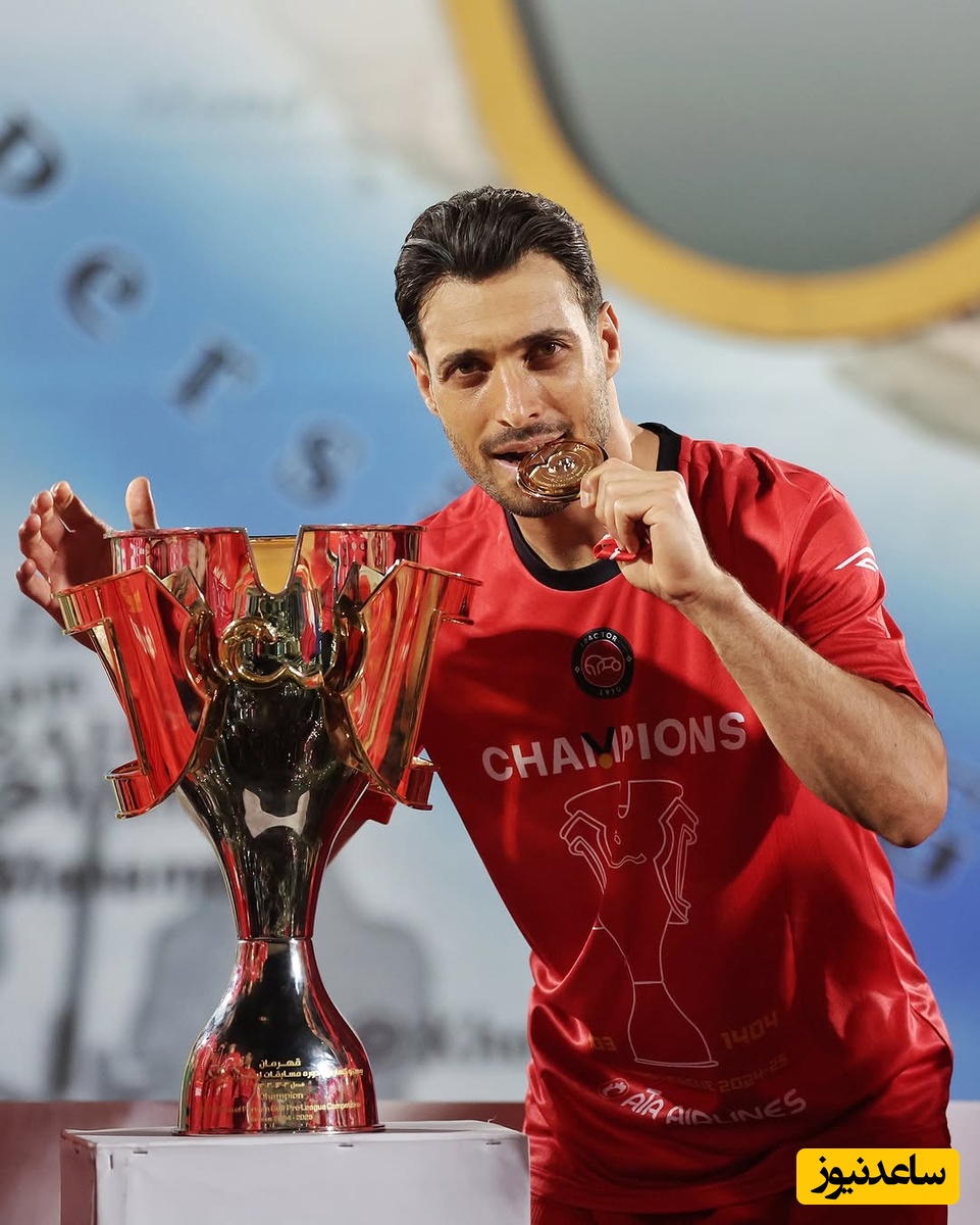 رونمایی از پدر و مادر جوان شجاع خلیل زاده، کاپیتان محبوب تراکتور: حالا فهمیدین خوش تیپیش به کی رفته؟