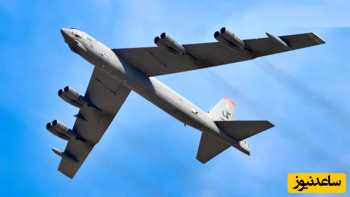 فیلم از ورود بمب افکن های سنگین B-52 آمریکا به پایگاه آمریکایی العدید در قطر / ترامپ دست بردار نیست !+ ویدئو