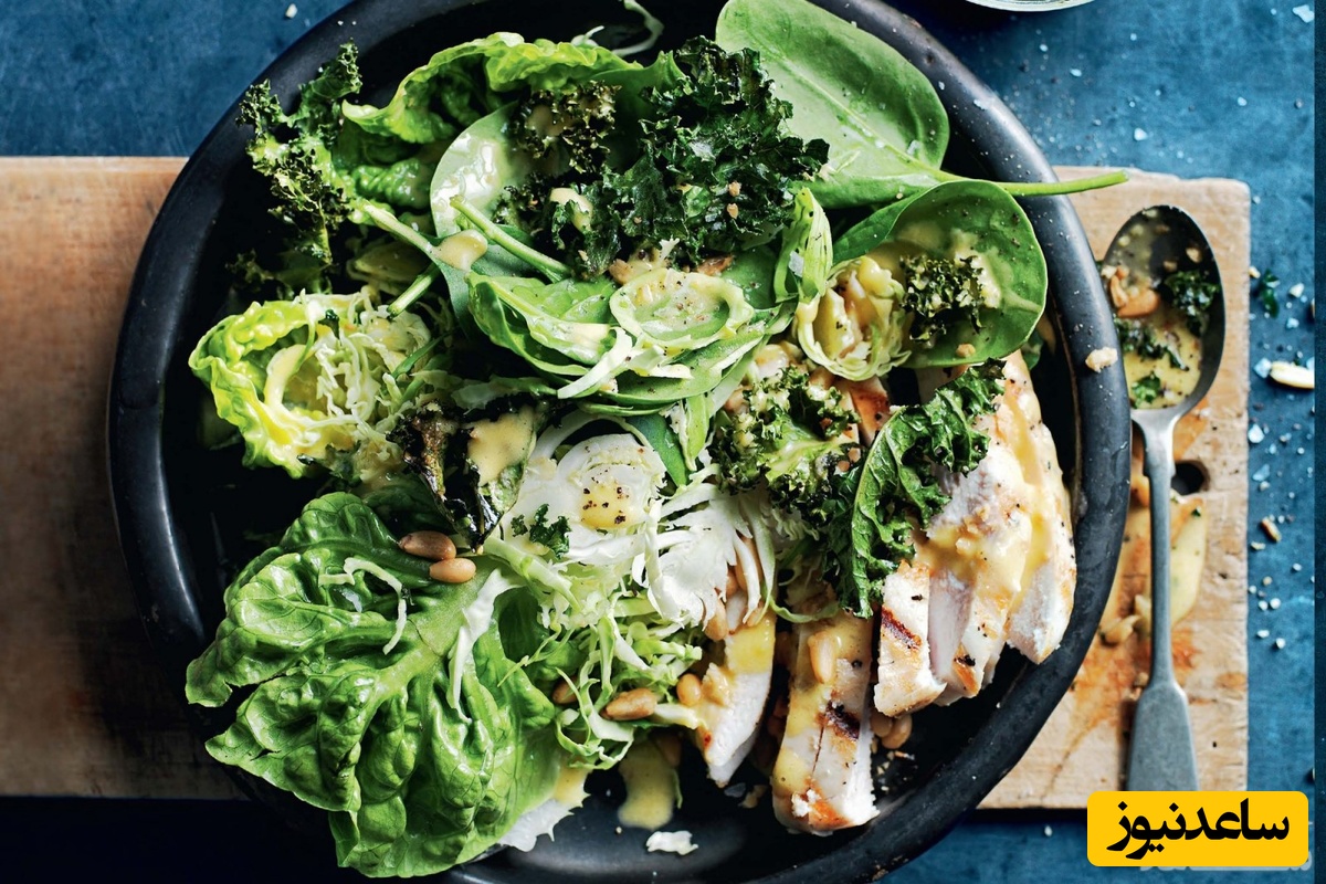 طرز تهیه سالاد سزار به چند روش ساده و رژیمی